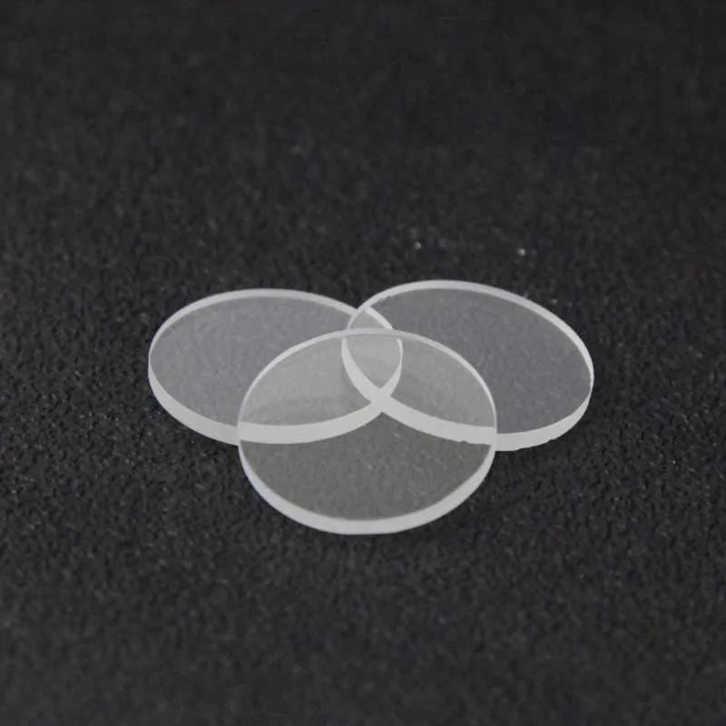 Diameter 30mm optical Large Quartz Glass Uv Quartz Protective Sapphirer Window plate factory