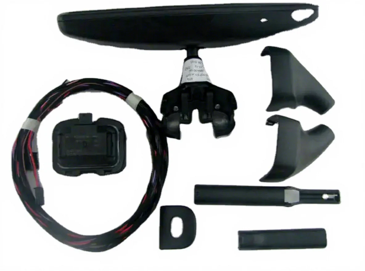 OEM Auto Headlight Switch Rain Wiper Sensor Kits Includes Anti-glare Rearview Mirror for Tiguan Golf MK5/6 SKODA Superb