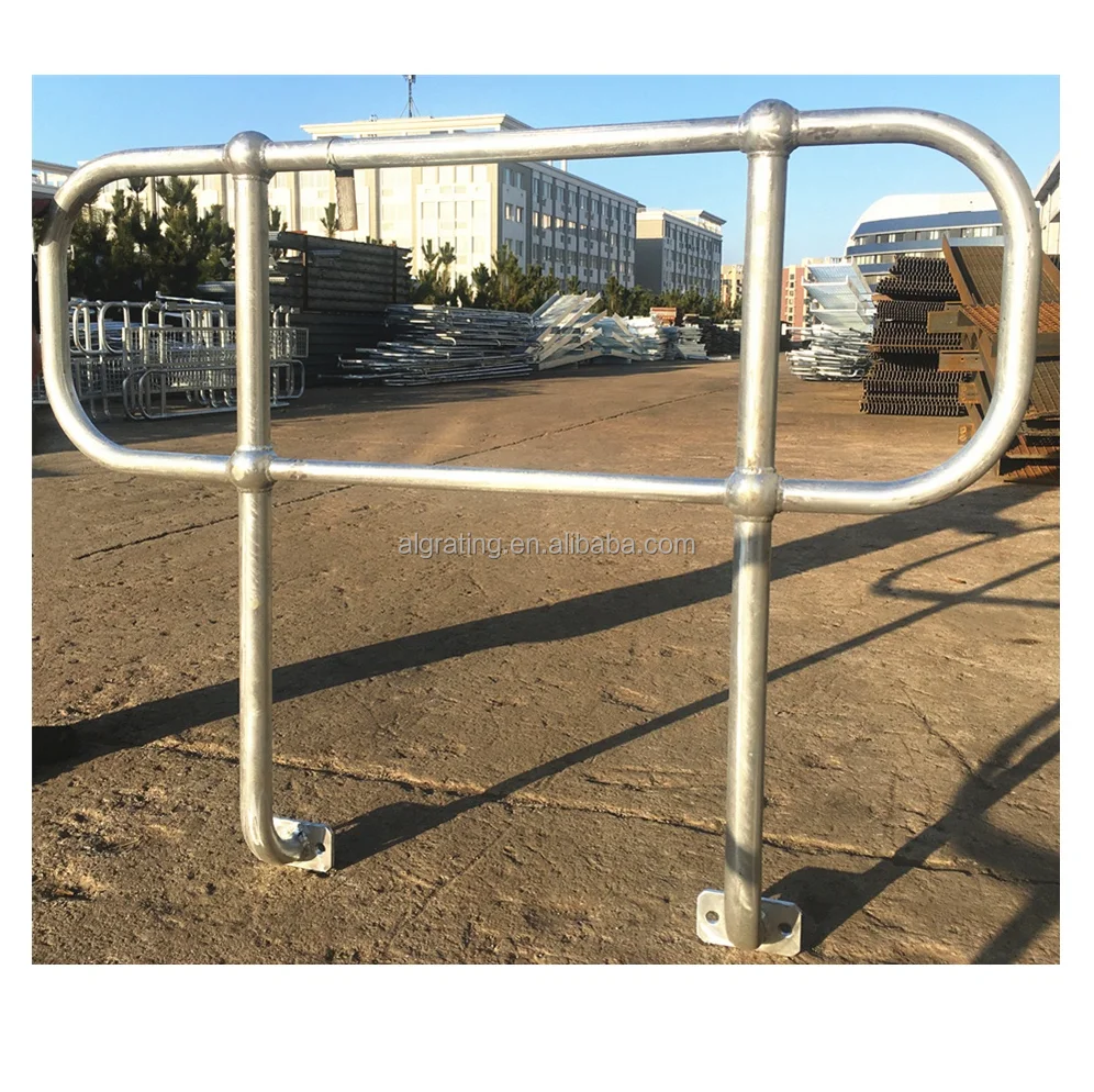 Industrial Safety Guard Handrail & Railing With Kick Plate Buy