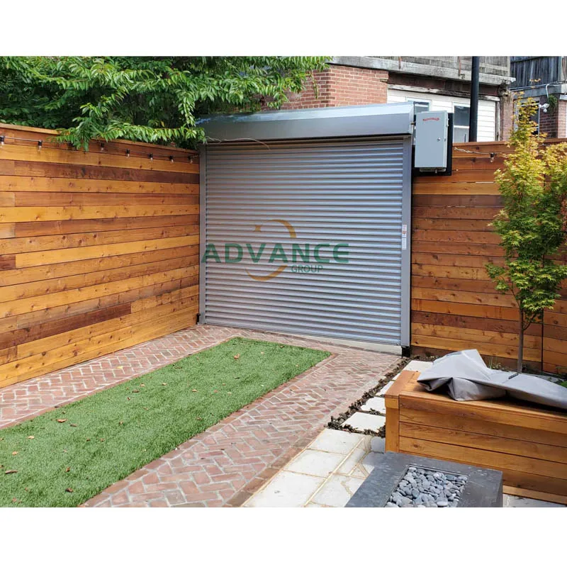 650 Series Type for Hallway System and Mini Garage Steel Roller up Door Mini Storage Unit Roll Up Door For sale