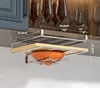 Soporte de tapa de olla de acero inoxidable y soporte de tabla de cortar