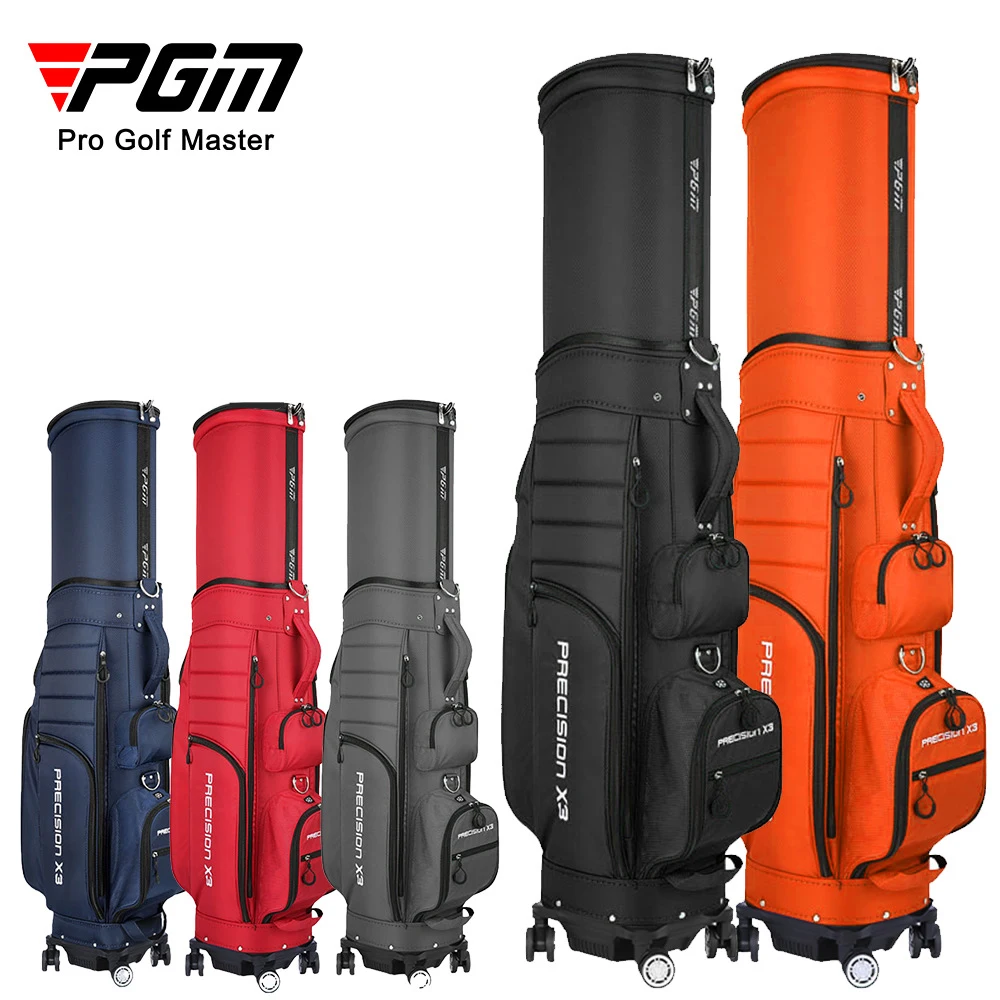 PGM QB062 Premium Golf Club Bags - Blue Designer Tour Golf Travel