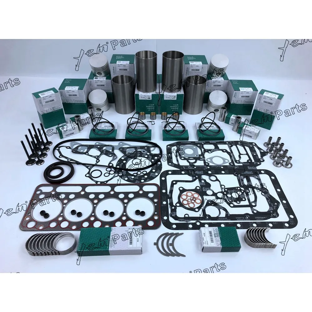 V1702 Overhaul Kit With Valves for Kubota Diesel Spare Part 6