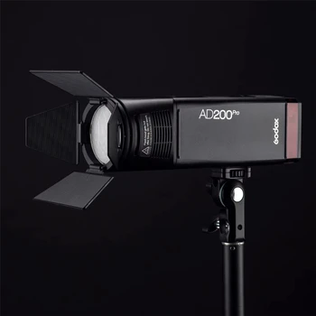 GODOX AD200 Pro 200Ws 2.4G 1/8000 HSS 500 Full Power Camera Strobe Flash Light Speedlite with 2900mAh Battery detail image
