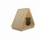 High Quality Paper Cattery Bed Houses Cardboard Wholesale Cat Scratcher With Box