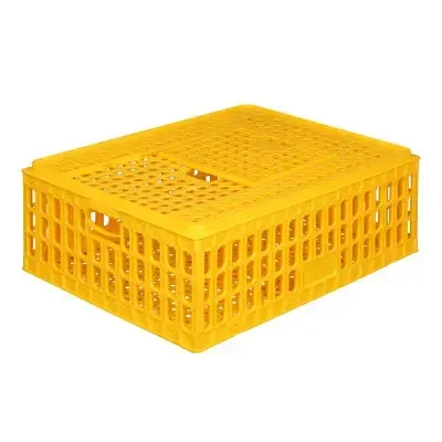 Chicken Transport Cage Duck Bird Poultry Transport Crate Plastic Poultry Transfer Cages Livestock Transport Boxes for Sale