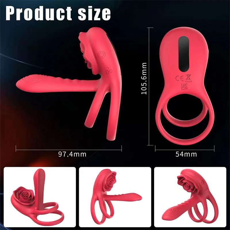 XIAER Vibrating Cock Ring Remote Vibration Male Masturbation Massage  Cock Ring Pictures of Men with Cock Ring Photos