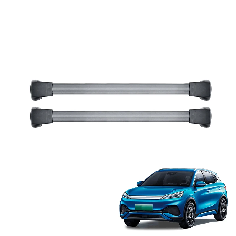Yüksek Kaliteli Alüminyum Alloy Yuan Plus Aksesuarlar Tavan Railing Racking Araba Tavan Racks Çapraz Çubuklar BYD ATTO 3 için