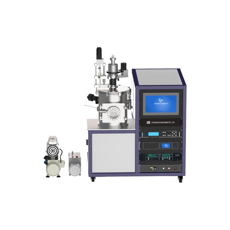 Lab Dual Target Desktop Sputter Coater Single Target Magnetron Sputter Coater