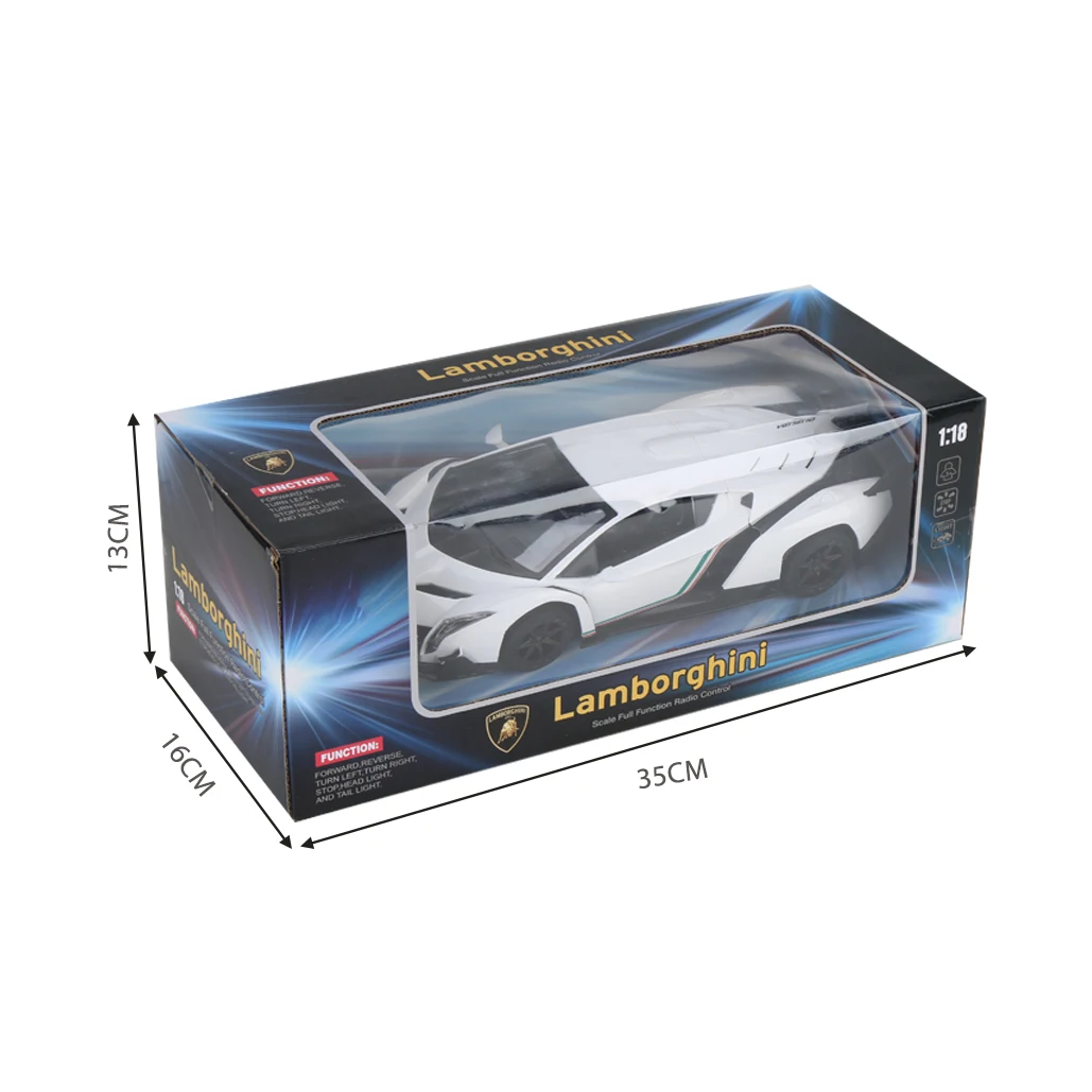 ラジコン　Lamborghini Veneno 1/18 スケール シルバー ラジコン Lamborghini Veneno 1/18 スケール シルバー KYOSHO