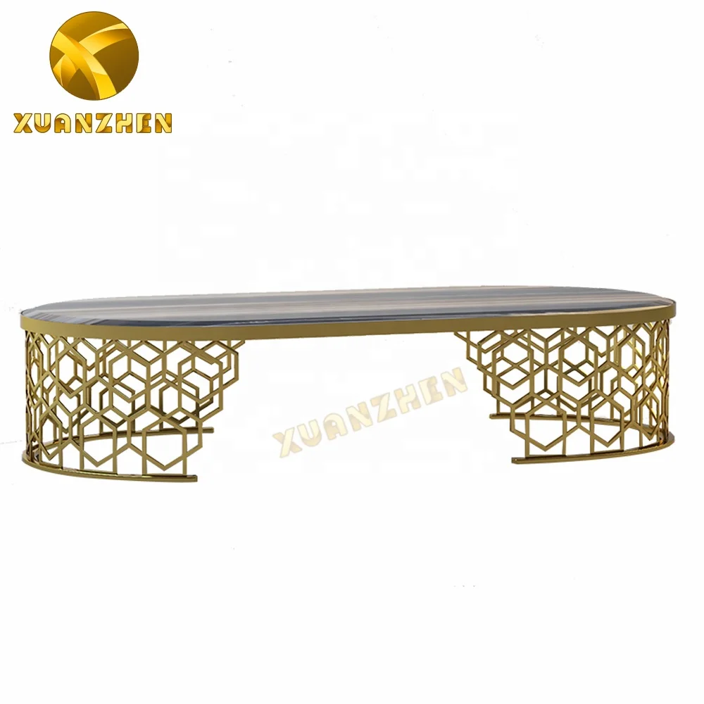Living Room Furniture Marble Coffee Table Luxury Tv Stands Gold Metal Modern Center Table Tv Table Tv Unit Tv Cabinet for Home