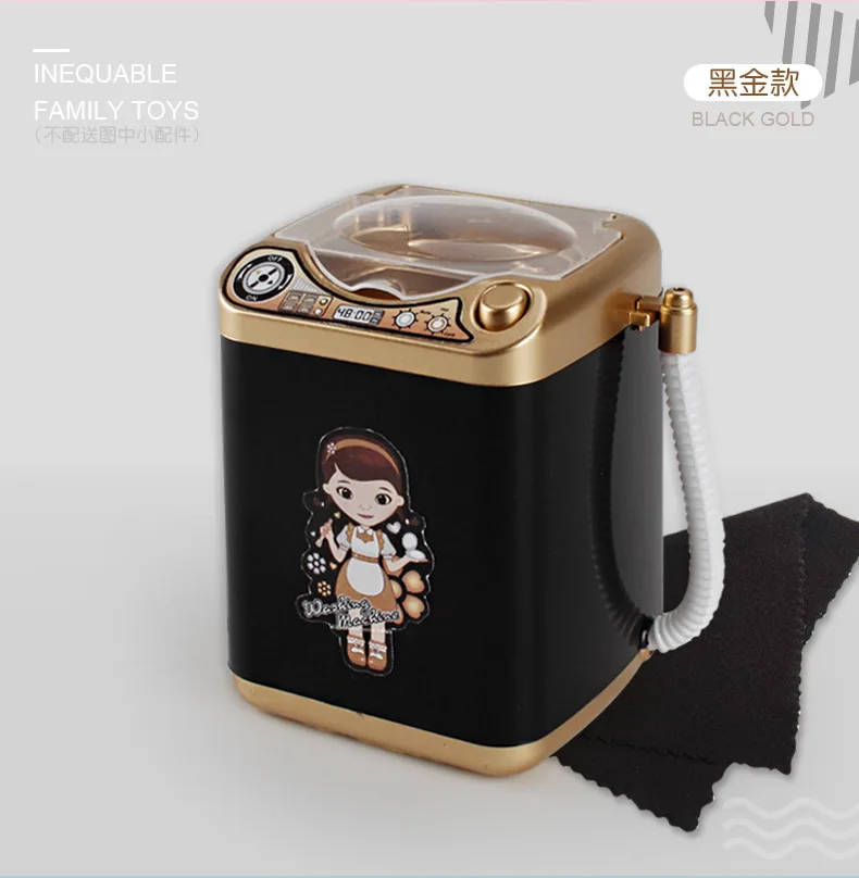 Cosmetic Brush Powder Puff Cleaning Blender Tool Beauty Washing Machine for Kid Small Girl Plastic Toys