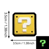 Point d'interrogation Super Mario (fond noir avec couleur jaune)