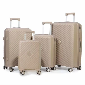 3-Piece Luxury Hard Shell Trolley Luggage Set 20" 24" 28" Lightweight Durable Expandable TSA Lock PP Material Modern Design