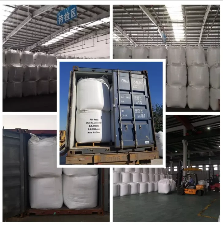 Plastic Raw Material Pet Resin Bottle Grade 100 Pet Granules