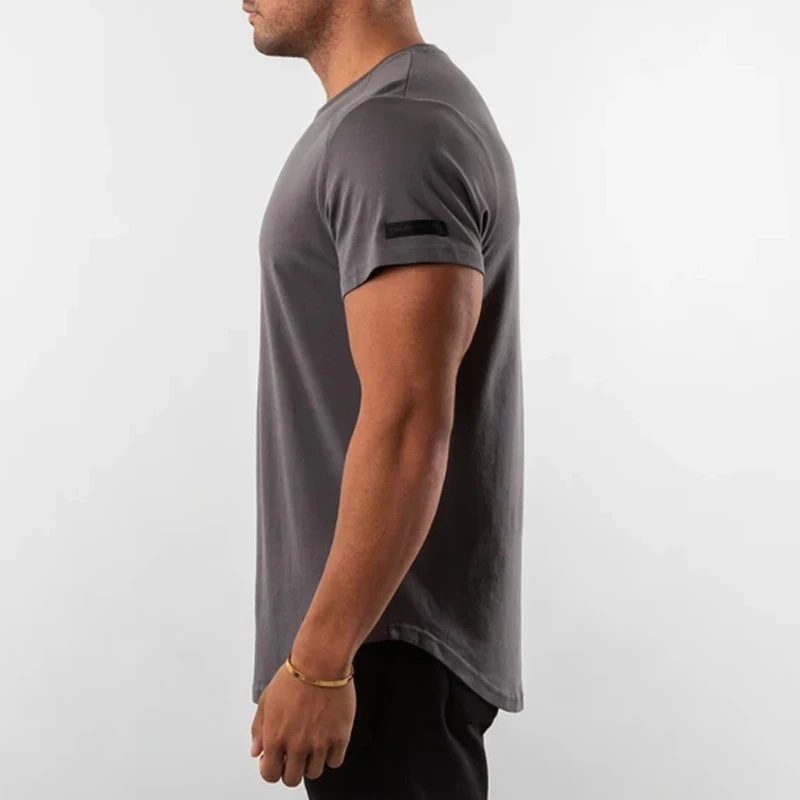 China Import T Shirts 90 Polyester 10 Spandex T Shirt for Men