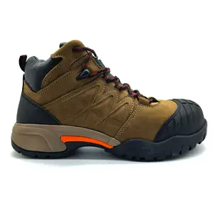 Outdoor Hiking Shoes TPU Toe Cap Anti-Slip Anti-Smash Anti-Puncture Breathable Mesh Lining Toe Not Tired Feet