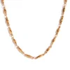2.5mm handmade chain gold-80cm+10cm