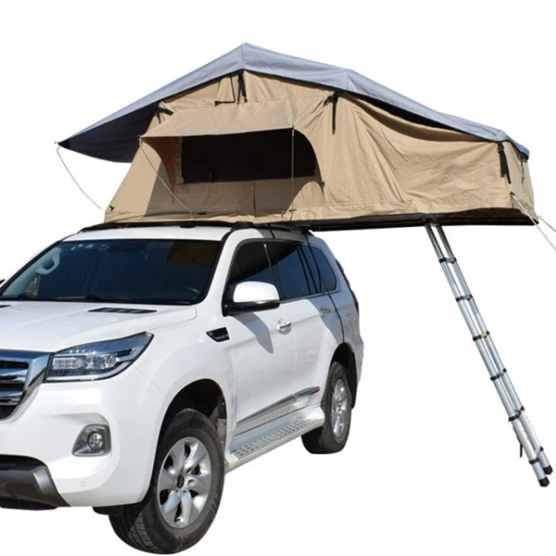 LLOYDBERG Outdoor Camping Soft Cover Rooftop Tent Waterproof Soft Shell Roof Top Tent for Sale