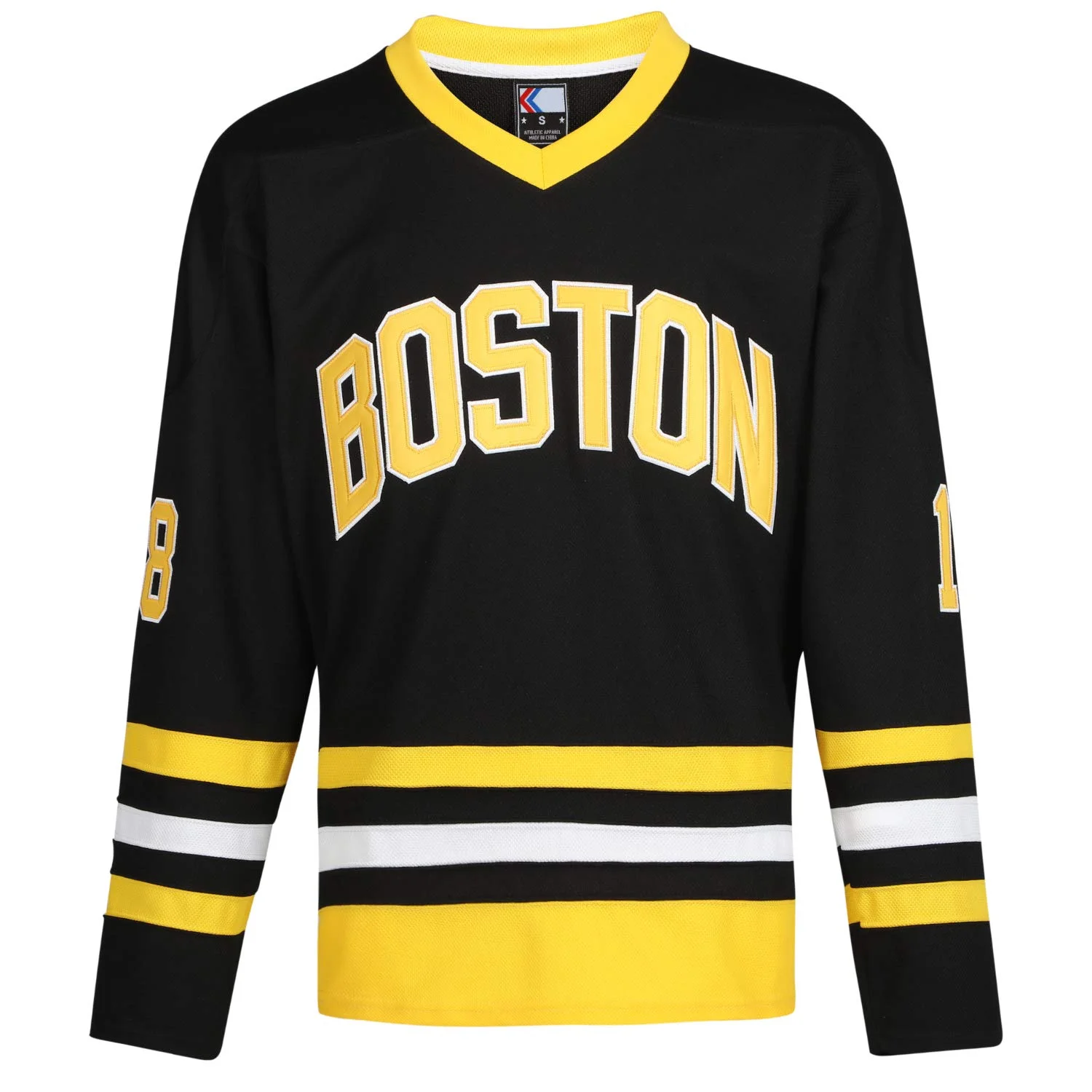 Custom Boston Hockey Jersey American Ice Hockey Jersey Embroidery