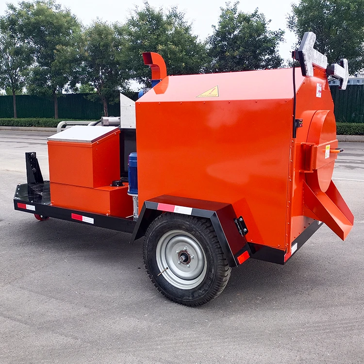 Small Mobile Asphalt Plant Continuous Mixing Type Mini Batching Plant Cold Mix Asphalt Mixer Truck
