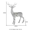 11030140-frontal turning deer