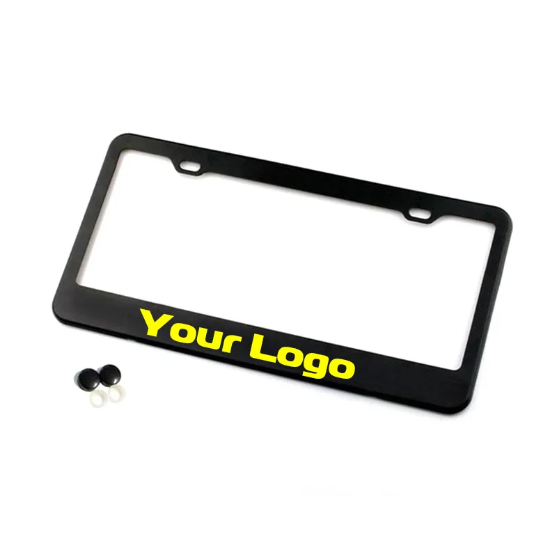 Wholesale Stainless Steel Car Number License Plate Frame Car License