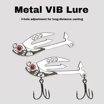 CHEERY 5g-11.5g Vibration Metal Vib Lure Hard Jigging Lures Vib Spoon Fishing Baits Midwater Baits Saltwater Fish Sea Bass Pike – Metal Jig – view 4