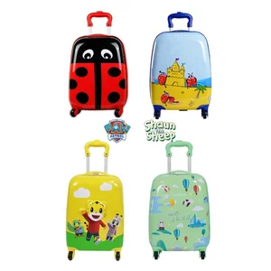 Gear up Popular Sweet Designs Animal Cartoon Child Carry on Suitcase Trolley Luggage for Kids