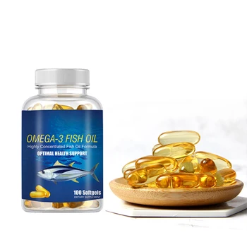 High Quality Natural OMEGA 3 Fish oil gelatin capsules fish oil formulas For Joints & Eyes & Skin & Hear fish oil soft capsule