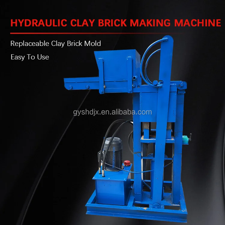 Cheap Hydraulic Interlocking Clay Brick Making Machine 2-20 Compressed ...