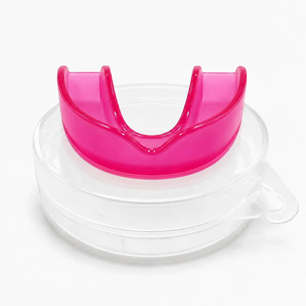 Custom Fit Sports Mouth Guard EVA Dental Protector Transparent for Contact Sports
