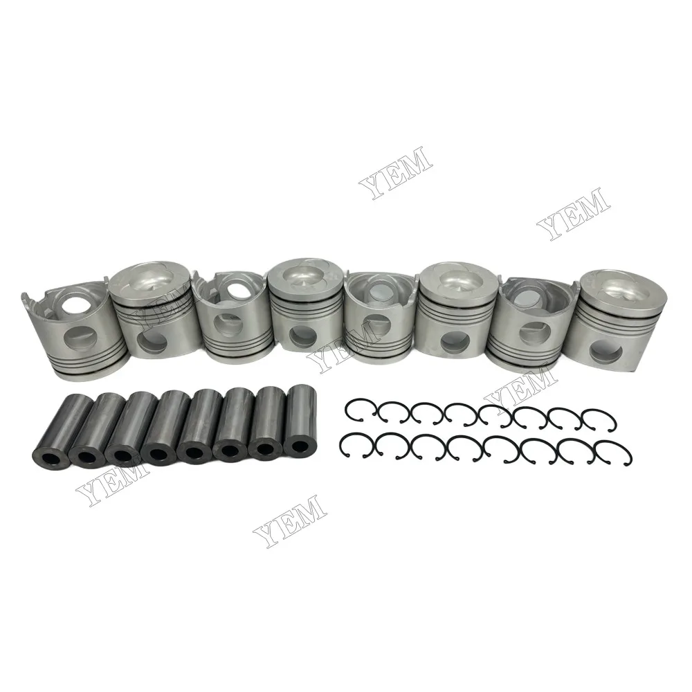 Piston Kit ME091048 Fit for Mitsubishi 8DC9 Engine