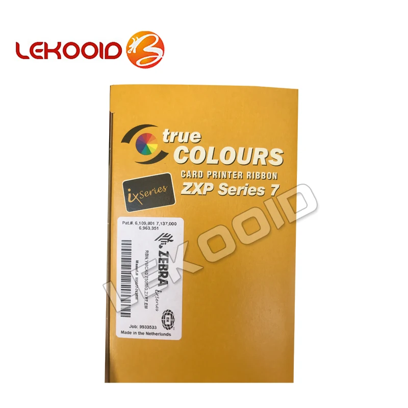 Zebra ZXP7 Color Ribbon - YMCKO - 750 Prints per Roll