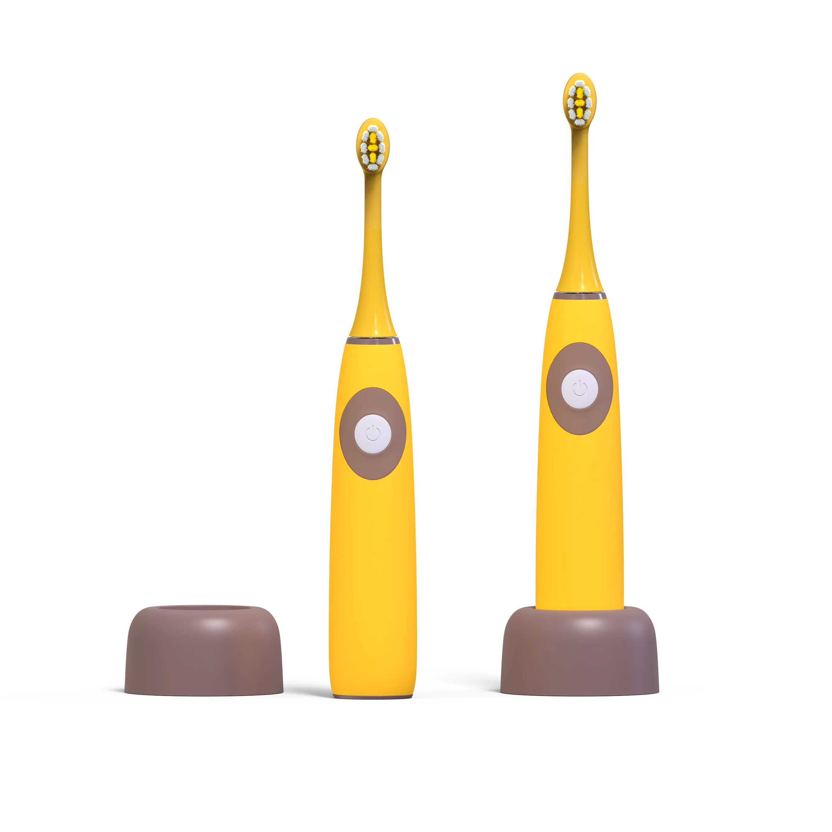 2024 Seago New Arrival Customized IPX7 Silicone Wireless Charging Cute Kids Electric Sonic Toothbrush