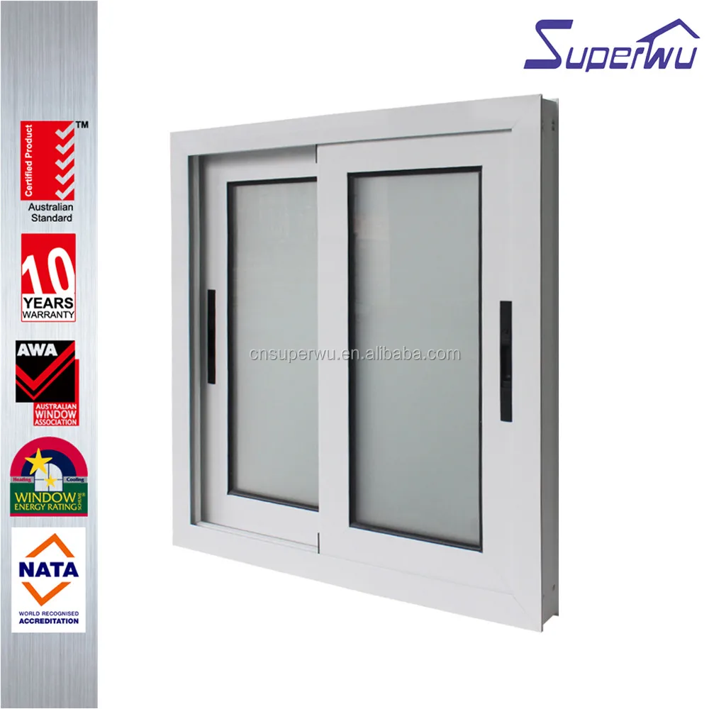 Hot sale in Europe and American thermal broken profile aluminium sliding windows NFRC certificated
