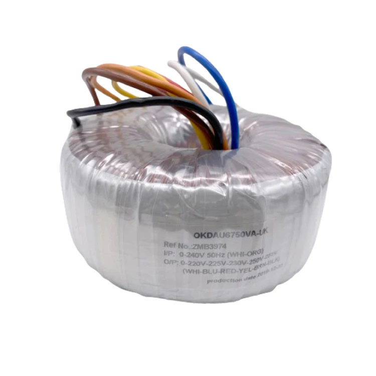 Toroid Core Transformer 4kw Toroidal Transformer for Industrial Control