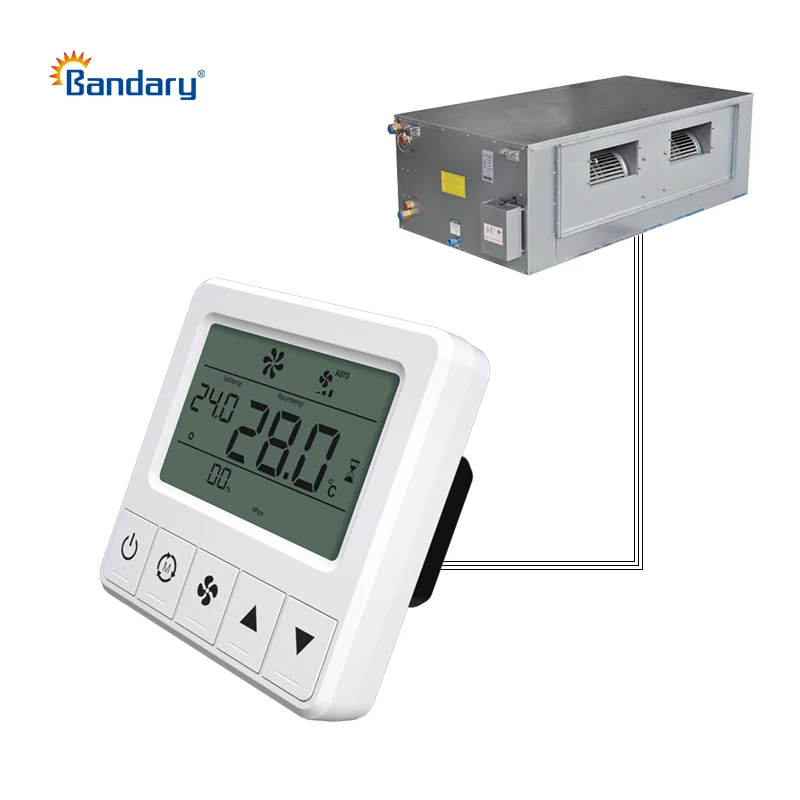 Bandary  FC182S 2-pipe 24V modulating digital room  thermostat with external sensor