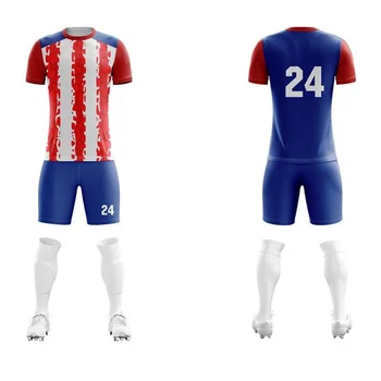 Custom Sublimation Printing Uniforms Sportswear Set Team Training Soccer Jersey