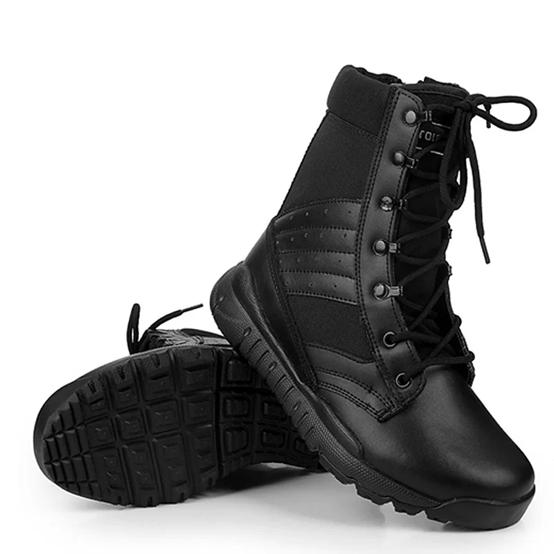 high quality police boots