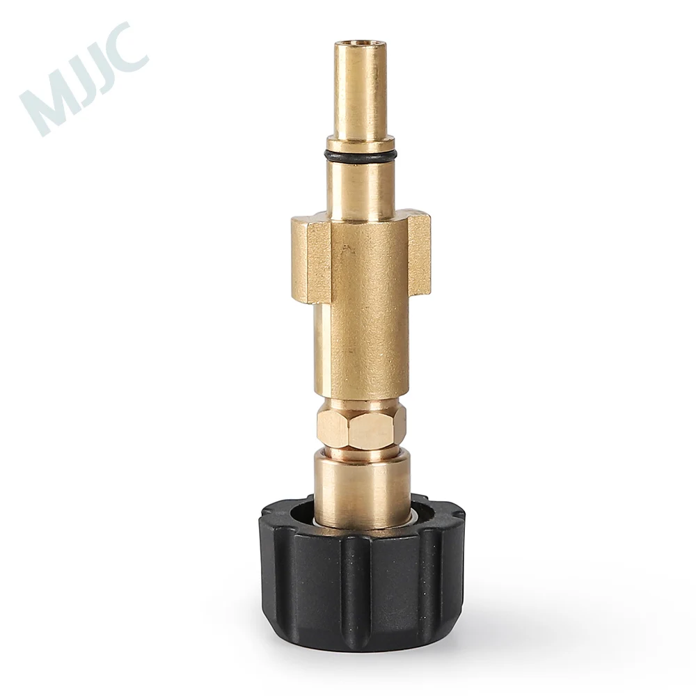 Mjjc Professional Brass Snow Foam Lance Cannon Adapter Fitting Connector  For Black & Decker Makita Ar Blue Bosch New Aqt Series - Buy Foam Cannon  Pro Adapter(fitting) Connector For Black & Decker