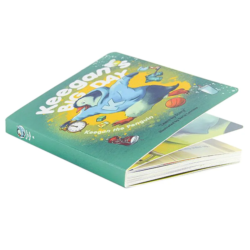 Custom Children's Book Publishing and Printing Services Board Book Coloring Hardcover Children's Book Printing
