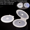 N03: Estuche tipo concha para 1 CD de 8 cm
