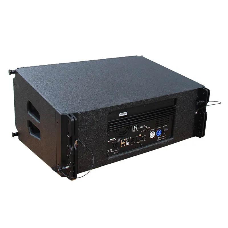 LA210P Two Way 2x10 Inch Speaker LA18P Sanway 18 Inch Subwoofer Self Powered Line Array System