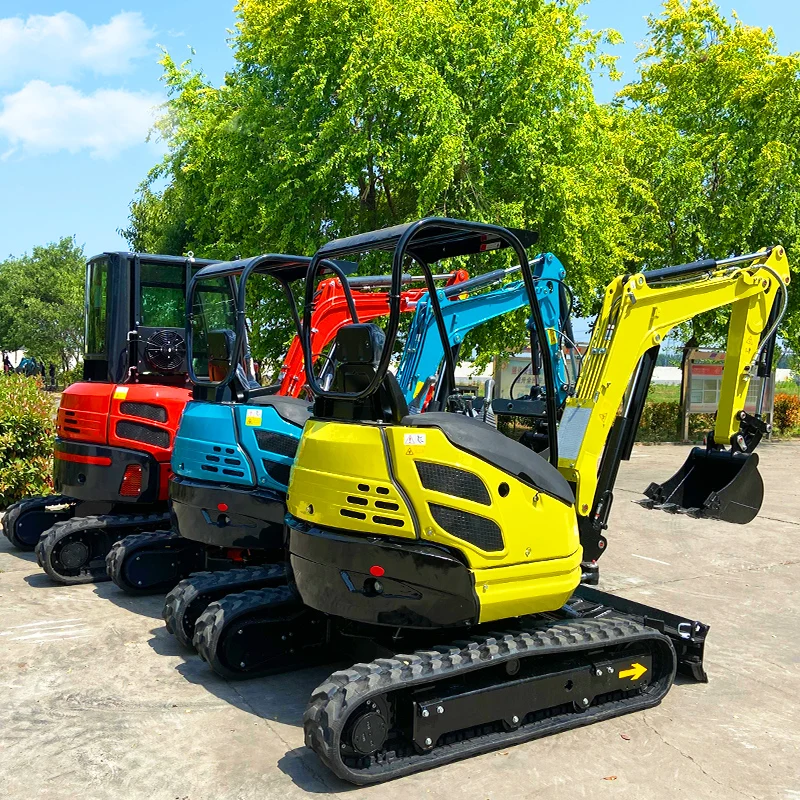 Mini Excavator Japan Engine 3.5 TON Farm Digger Small Excavator 1 Ton 2 Ton CE EPA Euro 5 Mini Excavator
