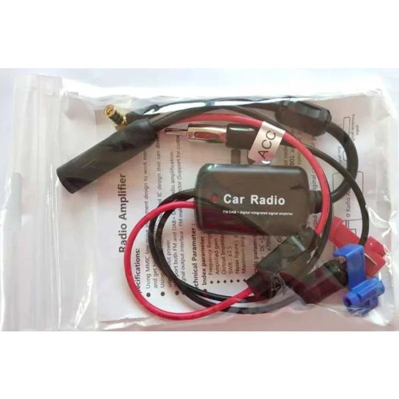 Car Am Fm Antenna Signal Amplifier Am Fm Adapter Dab Car Antenna Aerial