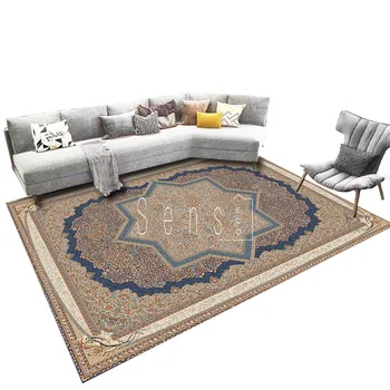 Large Nordic Turkish Arabic Living Room Carpet Printing Area Rug Antique Persian Carpet in China