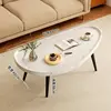 White marble pattern solid wood table legs 80*40*38