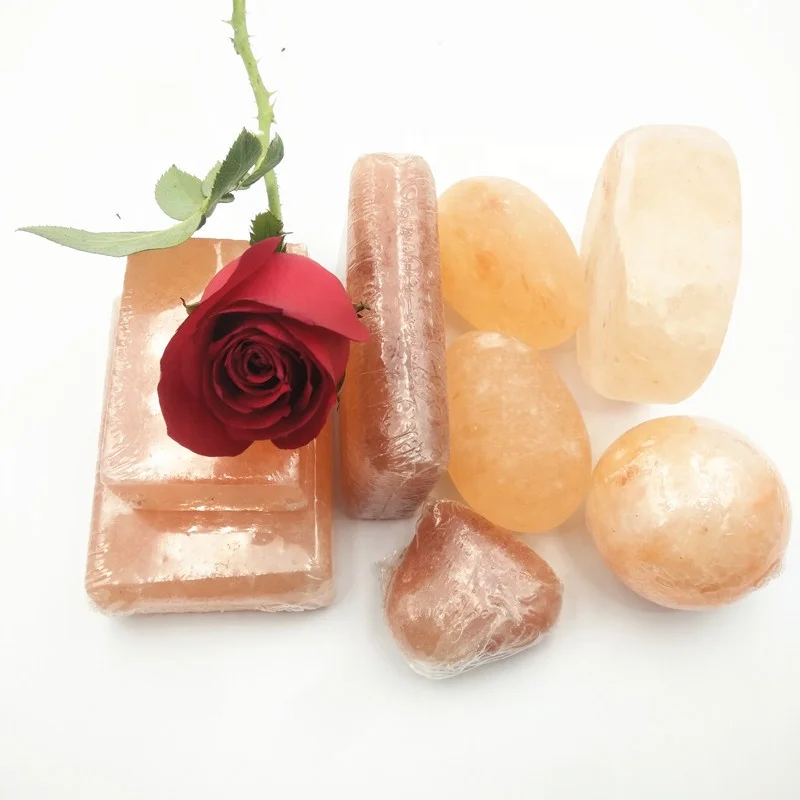 Natural Himalayan Salt Soap  Salt Grain for Skin Care and Beauty