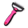 17 cuchillas de color rosa